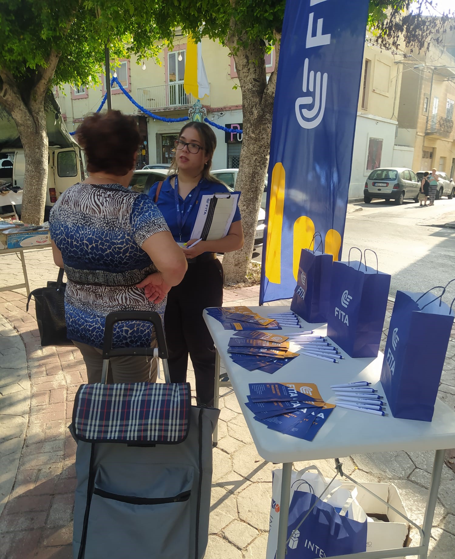 Outreach Session at Mosta Market and Haż-Żebbuġ